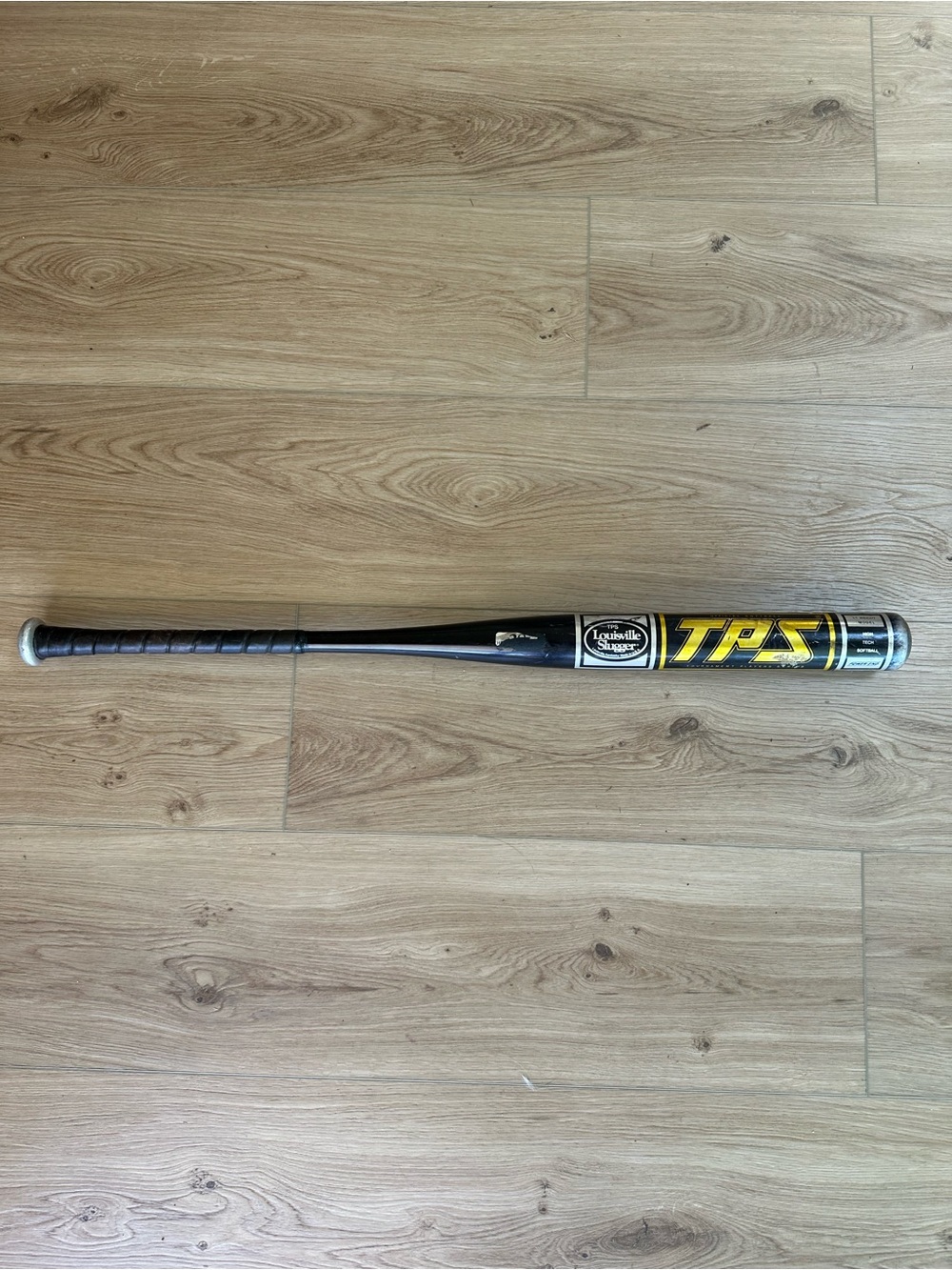Louisville Slugger TPS Softball Bat 34” - Black & Yellow